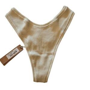 SKIMS V CUT COTTON PANTY NWT